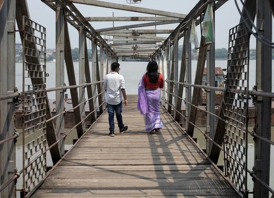 Chowdhury says that Biswas has been his greatest support system ever since they started dating. Image: Swastik Pal 